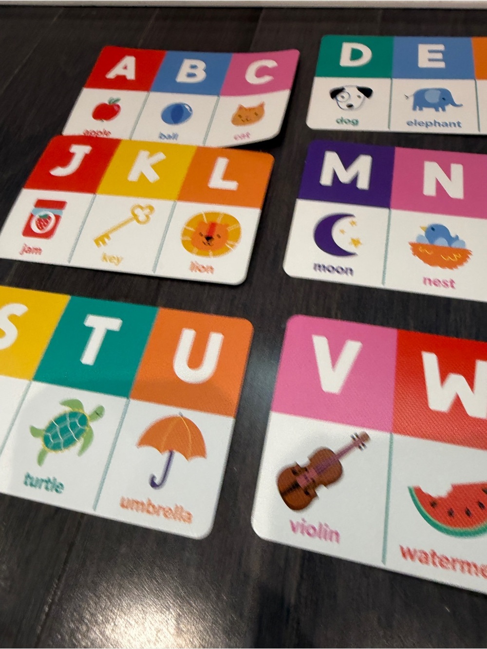 Ms Rachel Colorful Alphabet Numbers Flash Cards for Kids Learning Set - Picture 6 of 9